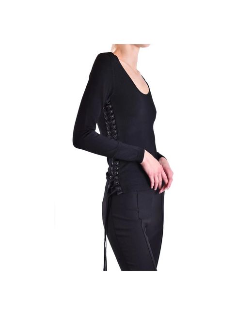 Dolce & Gabbana Black Round-Neck Knitwear