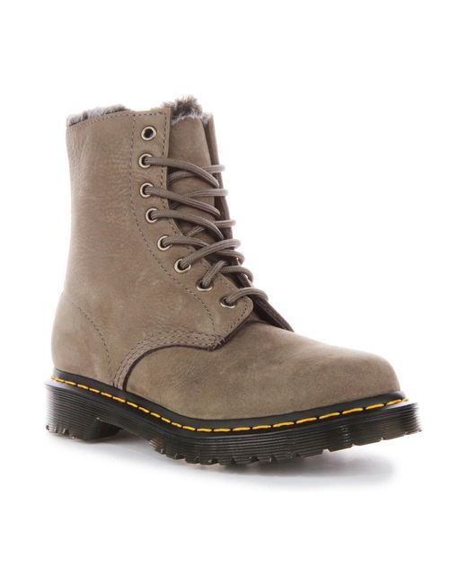 Dr. Martens Brown Lace-Up Boots