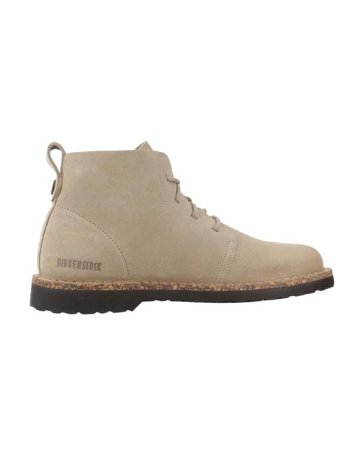 Birkenstock Gray Lace-Up Boots