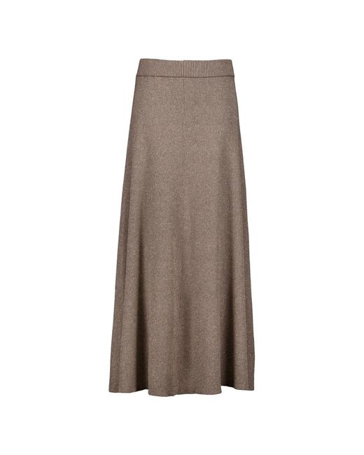 Femmes du Sud Brown Maxi Skirts