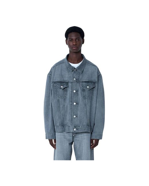 Junya Watanabe Blue Denim Jackets for men
