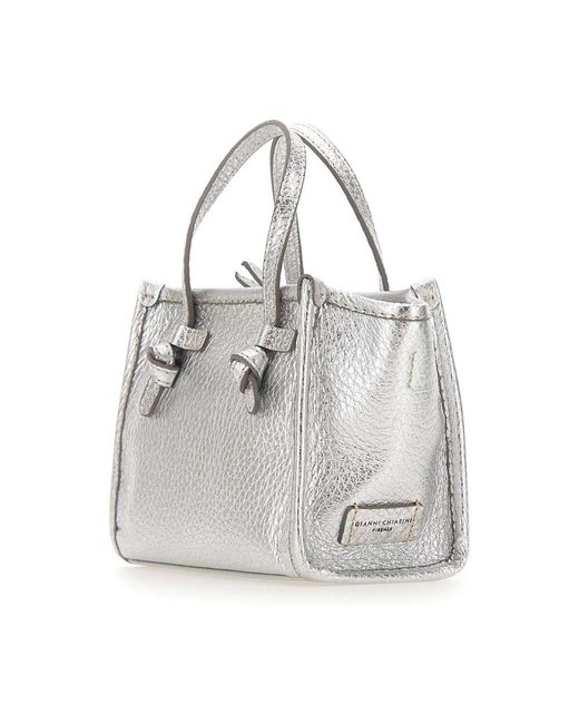 Gianni Chiarini Gray Handbags