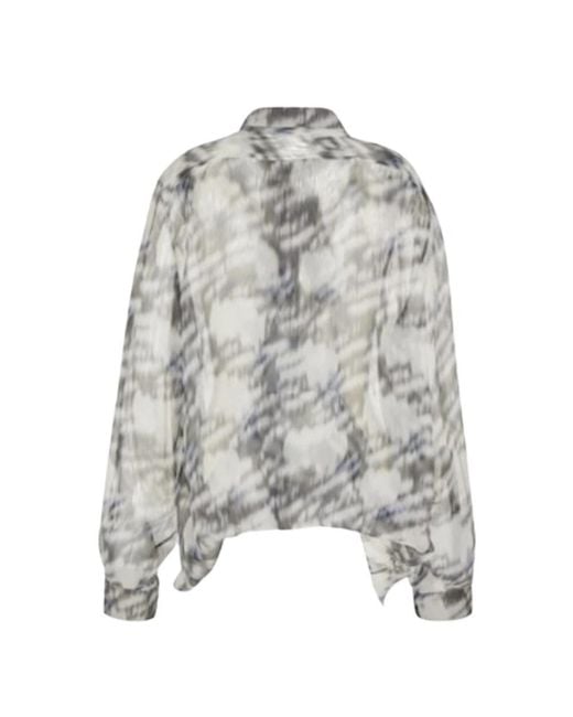 Giorgio Armani Gray Shirts