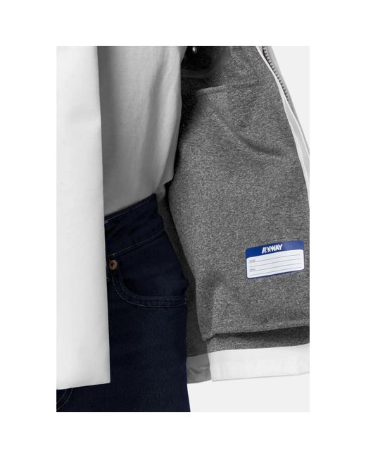 K-Way White Rain Jackets