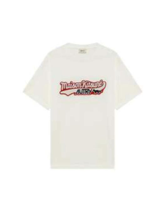 Autry White T-Shirts for men
