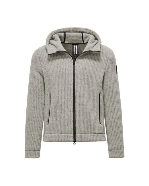 Bomboogie Gray Zip-Throughs for men