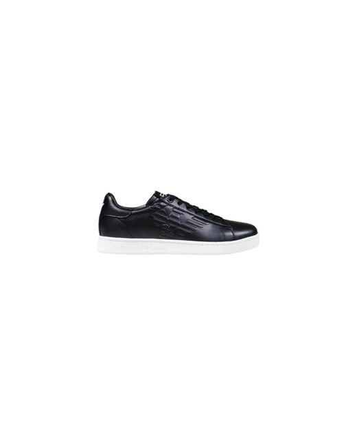 EA7 Black Sneakers for men
