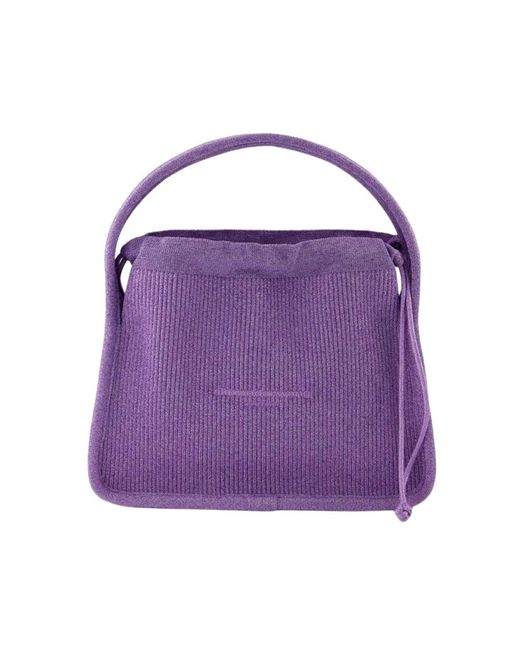 Alexander Wang Purple Handbags