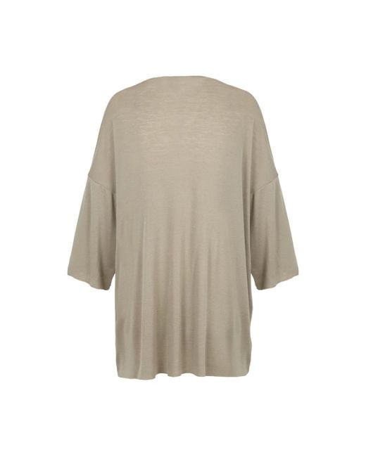 Cortana Natural Oversized Tops