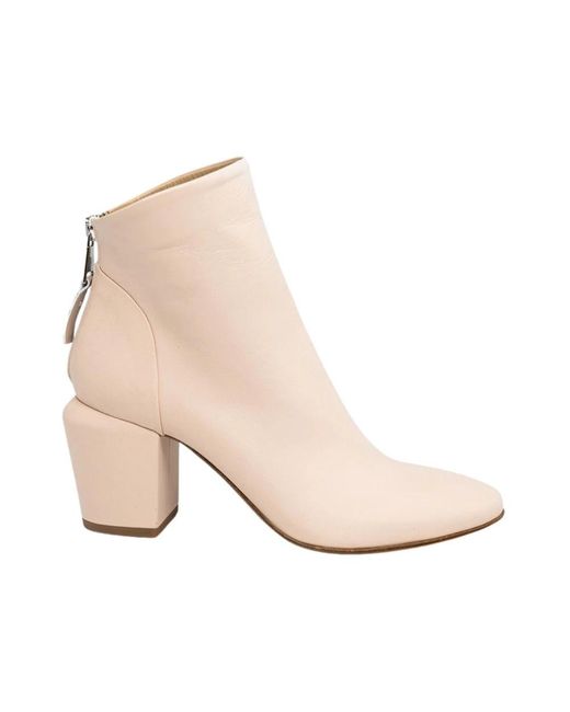 Elena Iachi Natural Heeled Boots