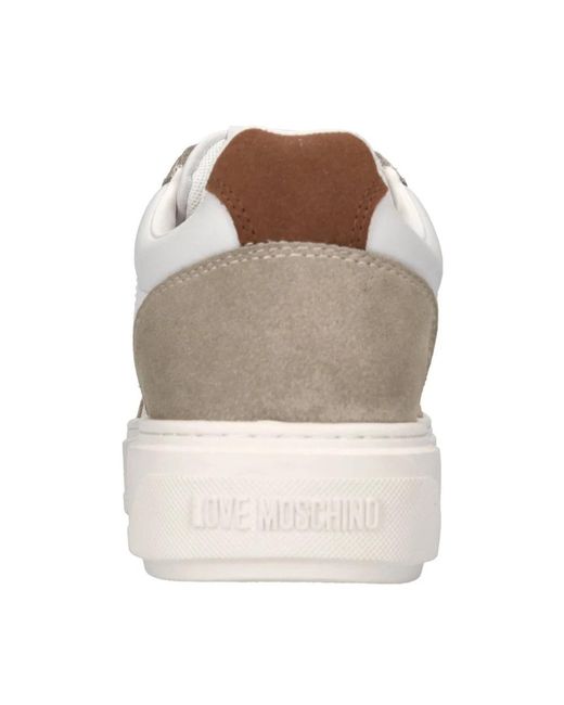 Love Moschino White Sneakers
