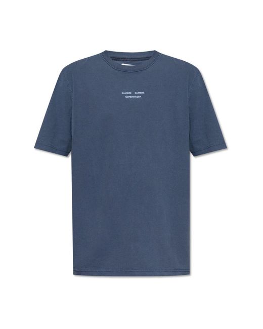 Samsøe & Samsøe T-Shirt 'Samaracus' in Blue für Herren