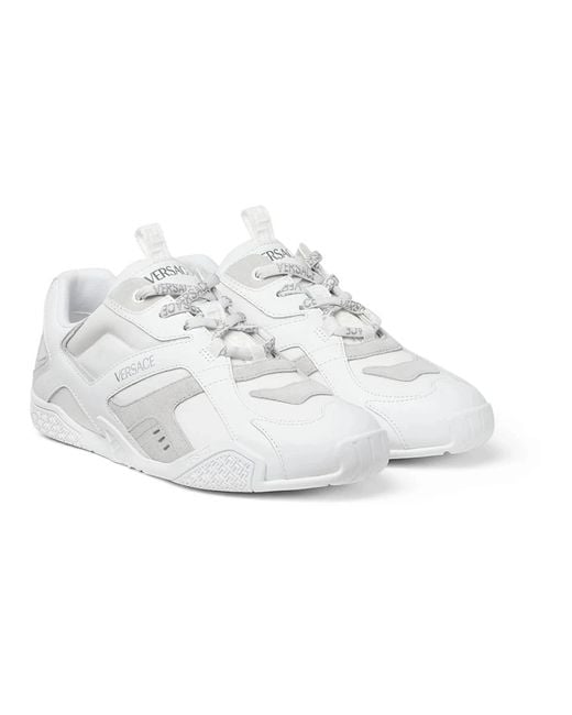 Versace White Sneakers for men