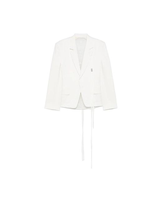 Blazers Ann Demeulemeester de color White