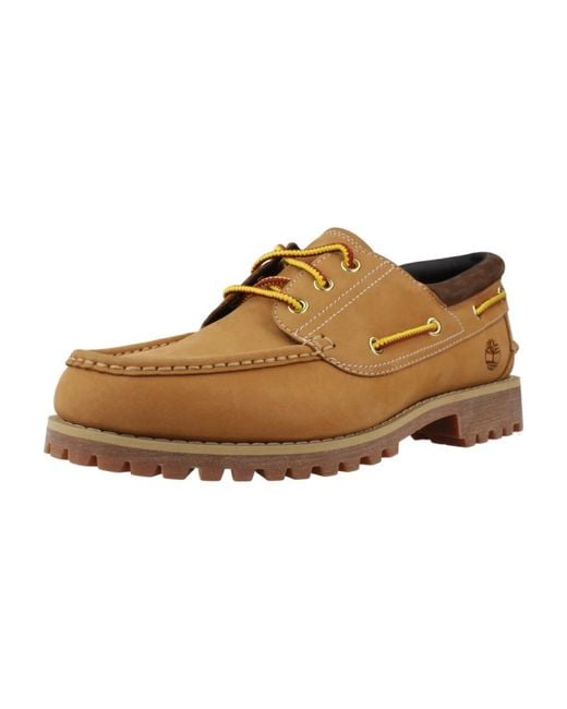 Timberland Brown Boat Shoes for men