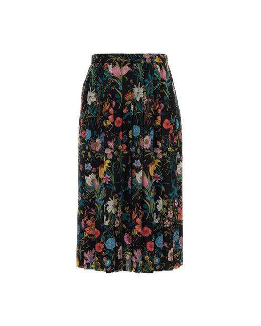 Gucci Green Midi Skirts