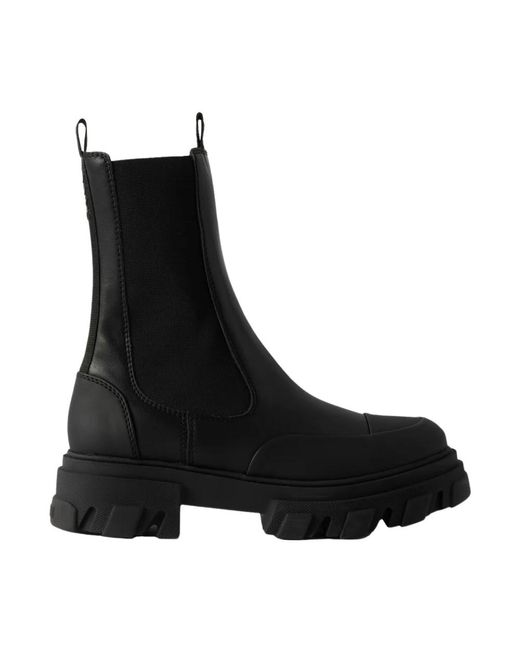 Chelsea Boots Ganni en coloris Black