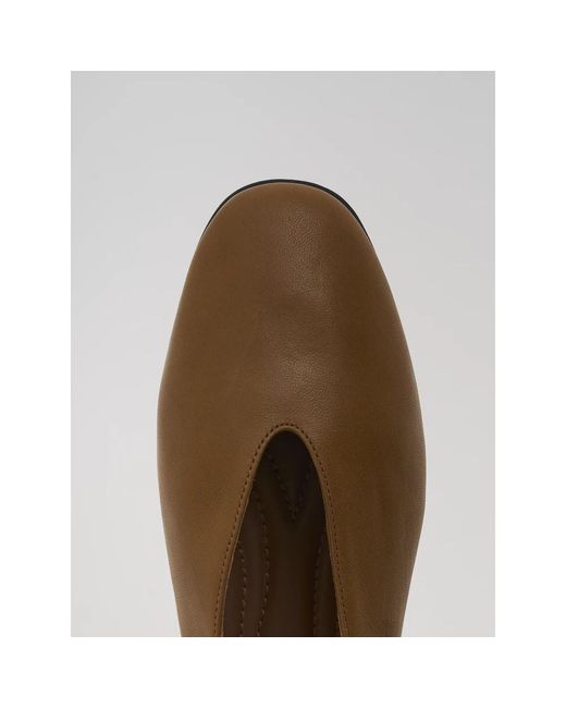 Poeve Brown Ballerina Shoes