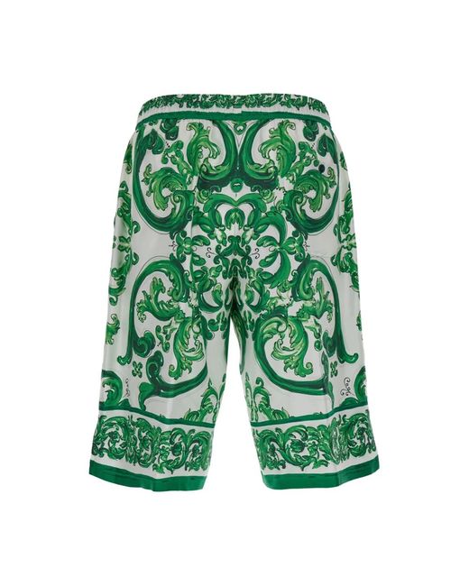 Shorts > casual shorts Dolce & Gabbana pour homme en coloris Green