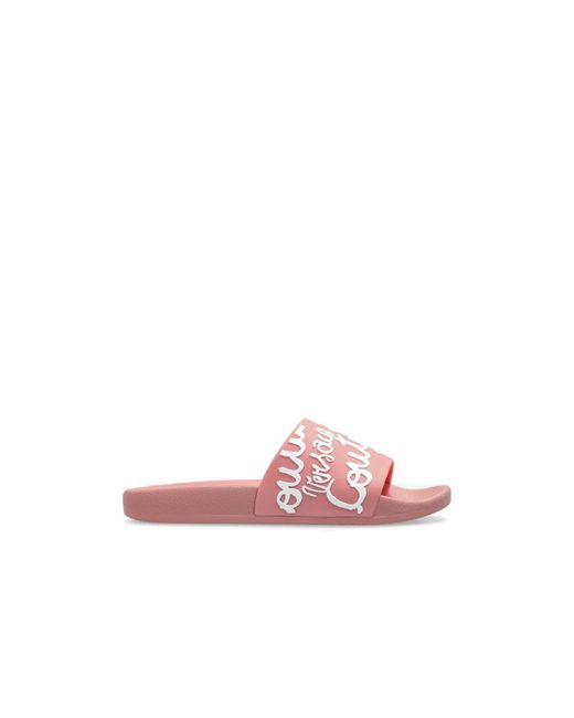 Versace Jeans Couture Pink Sliders