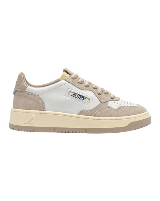 Autry White Sneakers for men