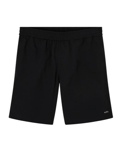 A.P.C. Black Beachwear for men