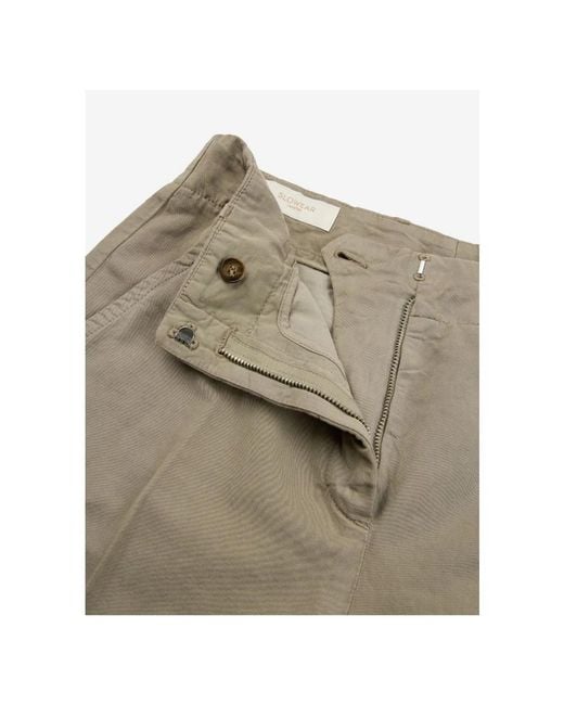Incotex Natural Wide Trousers