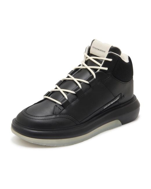Armani Black Sneakers for men