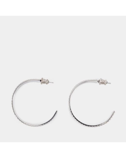 Ivi White Earrings