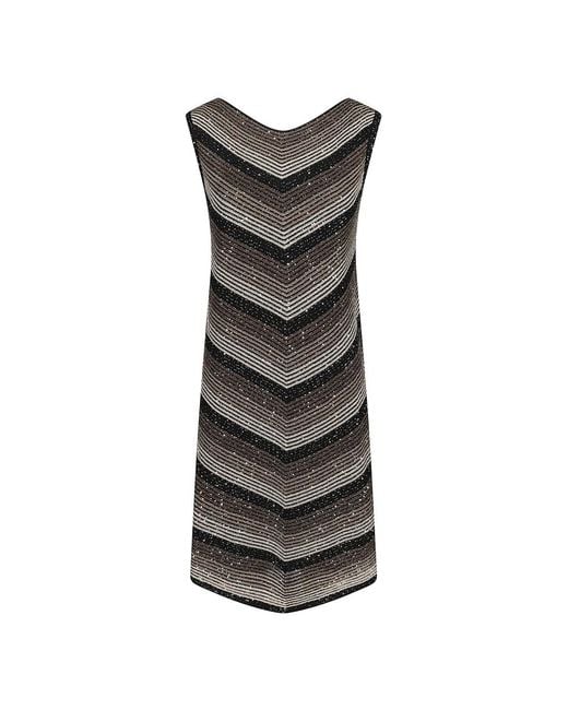 D.exterior Gray Short Dresses