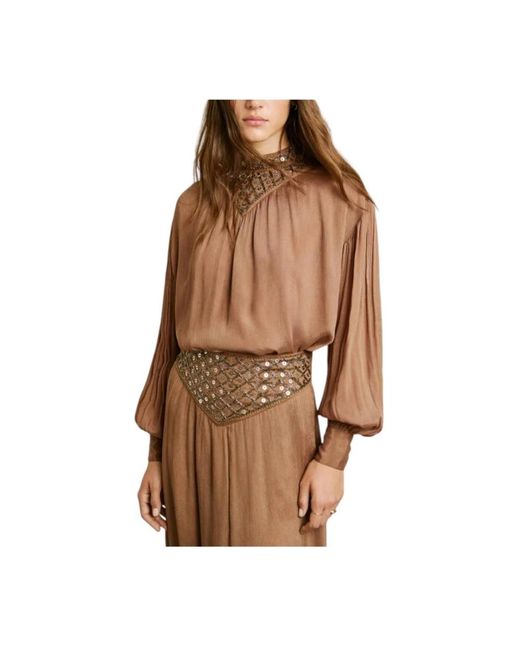 Pepe Jeans Brown Blouses