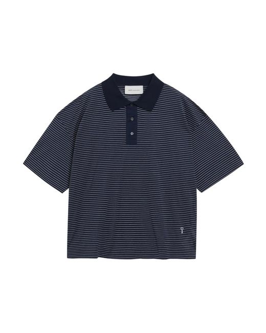 Polo Shirts AMI de hombre de color Blue