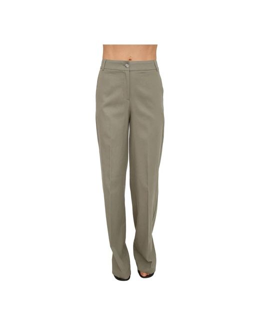 Nenette Green Wide Trousers