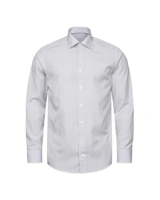 Eton of Sweden Blue Casual Shirts for men