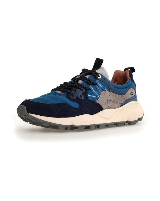 Sneakers Flower Mountain de hombre de color Blue