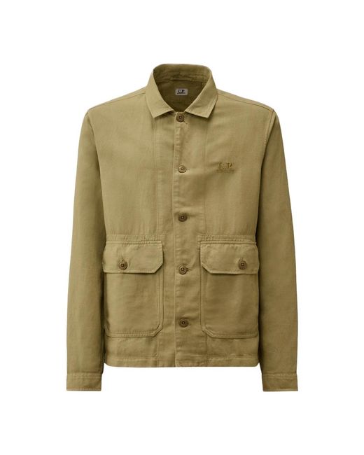 C P Company Green Light Jackets for men