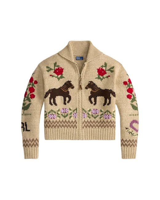 Cardigans Ralph Lauren de color Natural