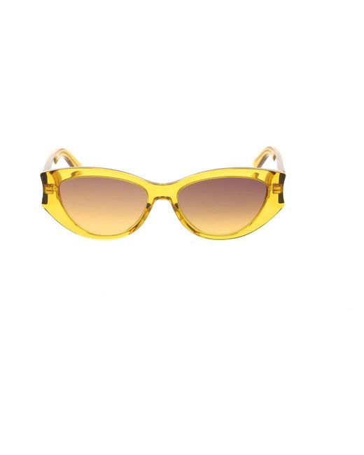 Dior Yellow Sunglasses