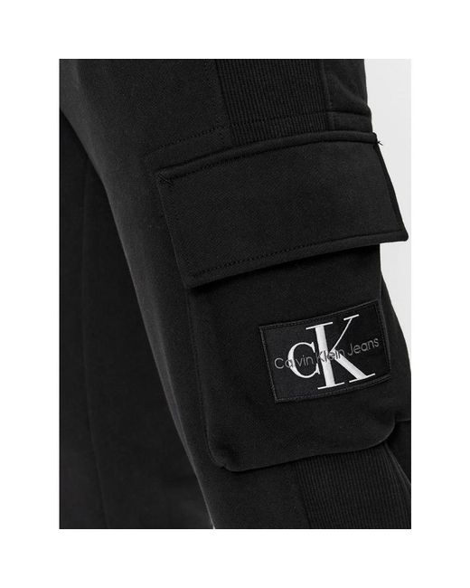 Trousers > sweatpants Calvin Klein pour homme en coloris Black