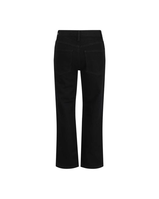 Tory Burch Black Boot-Cut Jeans