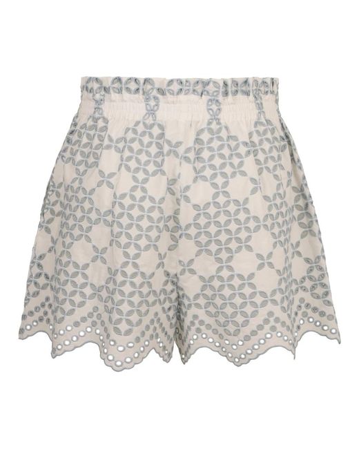 Raquel Diniz Gray Short Shorts