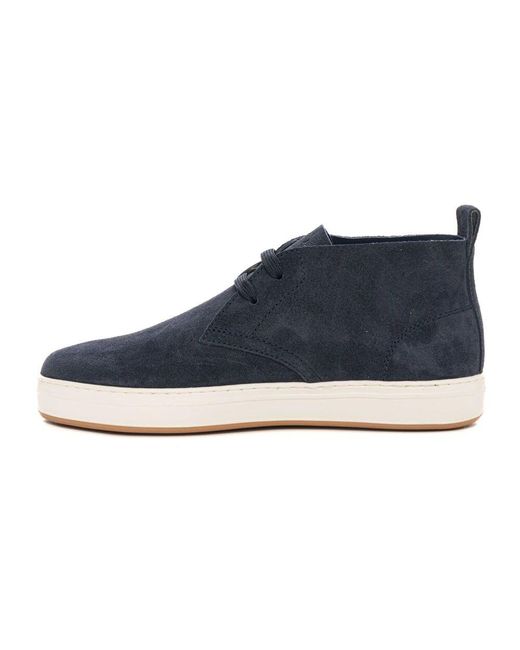 Hogan Wildleder Stiefeletten Mit Memory Foam in Blue für Herren