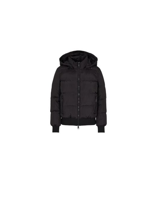 ARMANI EXCHANGE Black Down Jackets