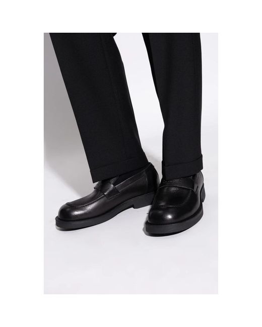 MM6 by Maison Margiela Black Loafers for men