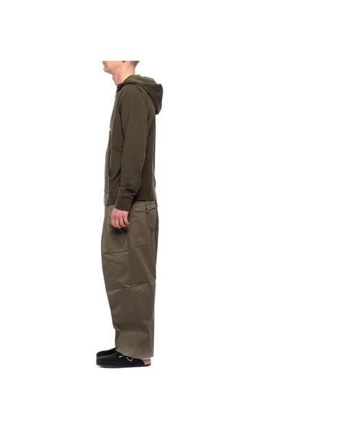 Nine:inthe:morning Brown Wide Trousers for men