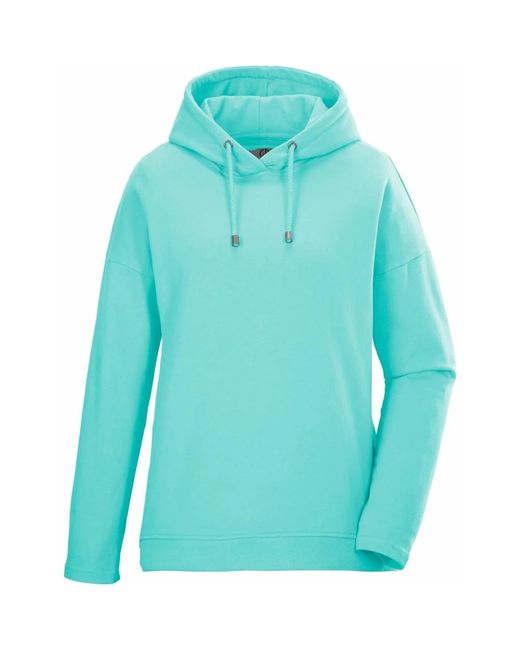 Killtec Hooded Sweatshirt in het Blue