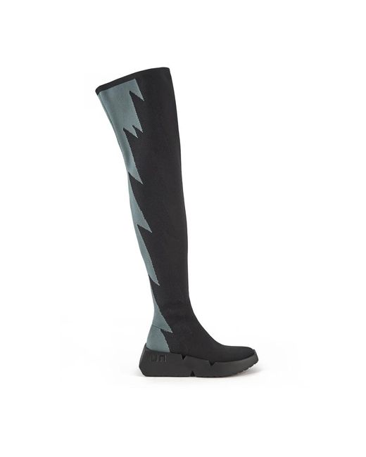 Over-knee boots United Nude de color Black