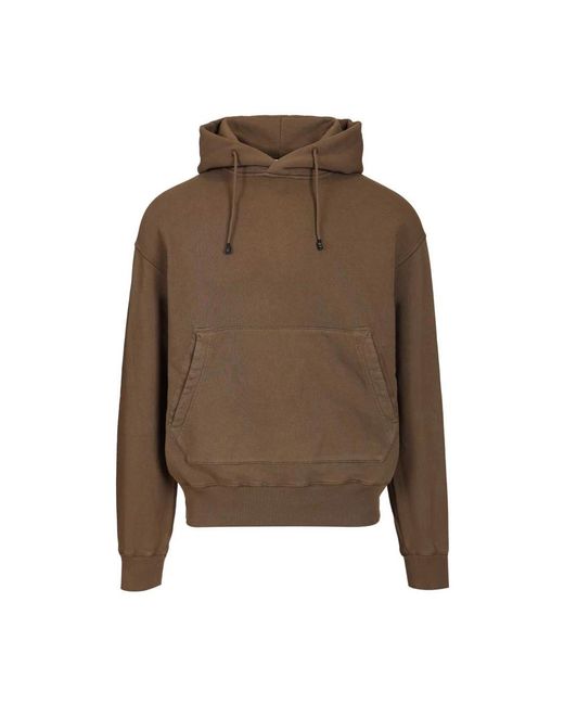 Stone Island Brown Hoodies for men