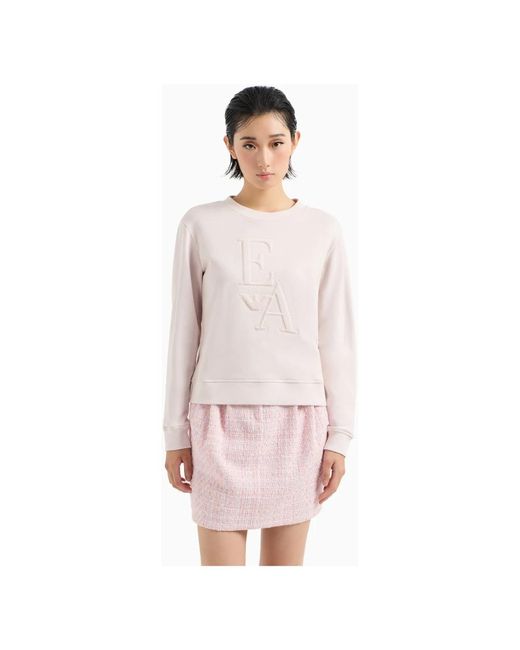 Emporio Armani Pink Sweatshirts