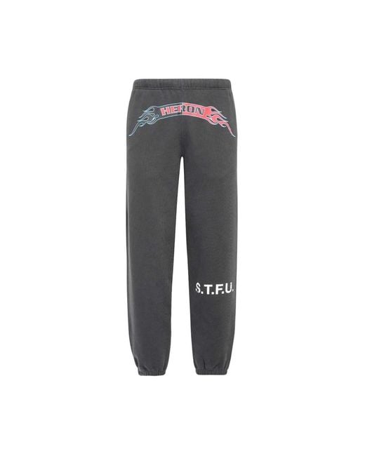 Heron Preston Gray Sweatpants for men